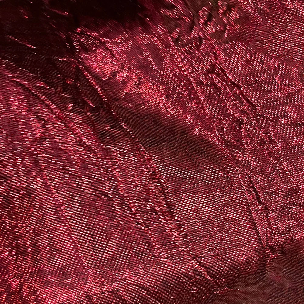 Magnífico vestido de tela plisada con relieve y purpurina dorada, tela de fondo decorativa, materiales de bricolaje hechos a mano, tela de diseñador