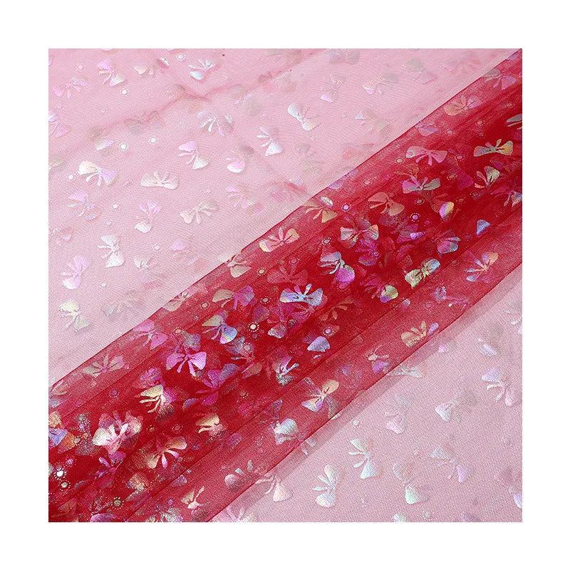 Colorful Sequined Net Fabric, Suitable For Wedding Dresses, Formal Gowns, Children's Wear, Decoration, Etc.