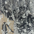High-End Beaded 3D Floral Embroidered Lace - Wedding Evening Gown Fabric