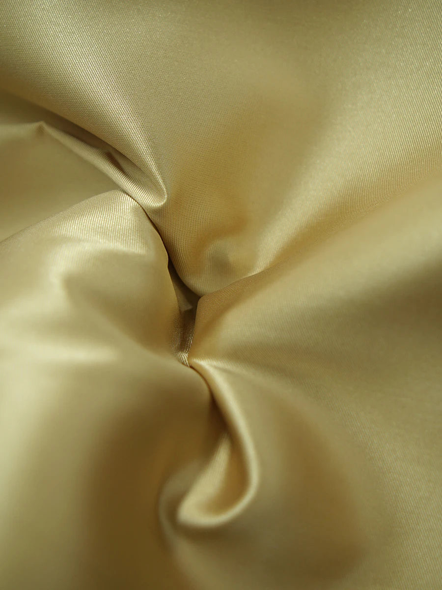 قماش ساتان ميكادو ثقيل - مادة فستان زفاف منظم بعرض 150 سم