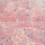 5MM Crystal Sequin Embroidered Lace - Stage Performance DIY Fabric