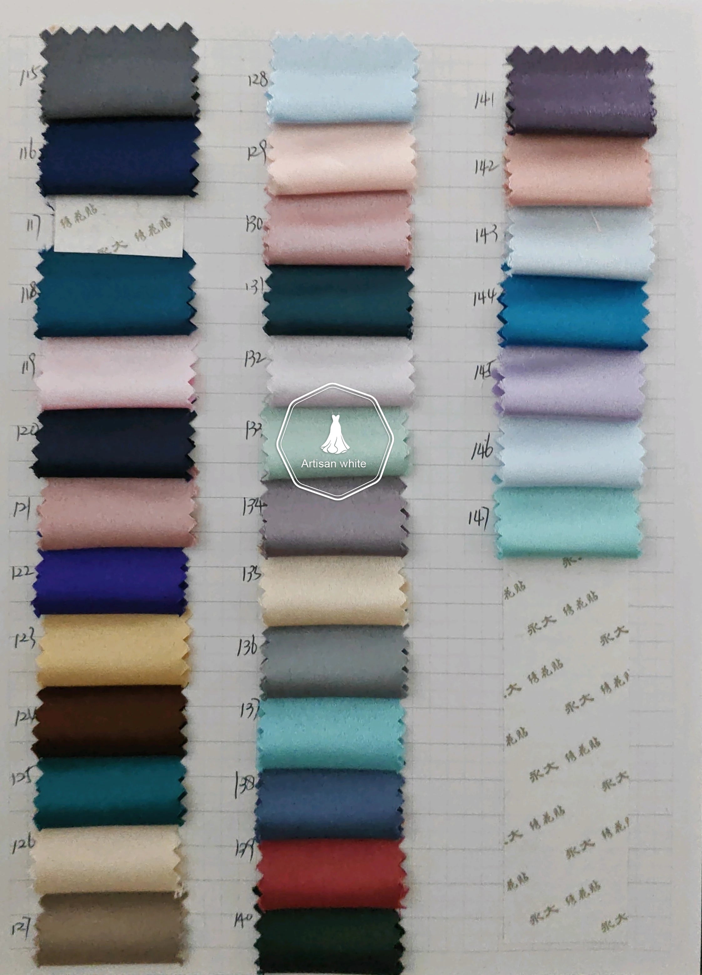 Smooth Glossy Satin - Breathable for Clothing & Home Decoration 395