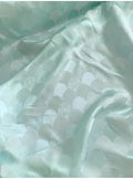 Sea Wave Silk Jacquard Satin Fabric - Elegant Material 120cm