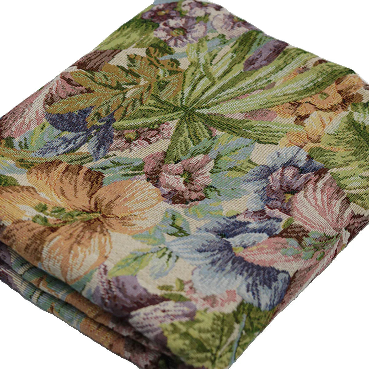 Pintura al óleo de hadas de flores, tejido de jacquard con flores, para ropa, bricolaje, hecho a mano, para abrigos