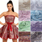 Laser Iridescent Hot Stamping Fabric - Shiny for Stage Costume & Decor