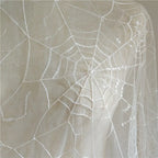 Creative Spider Web Sequin Lace - Wedding & Stage Performance Fabric