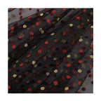 Gold Dot Metallic Mesh - Sheer for Event Décor & Party Dresses