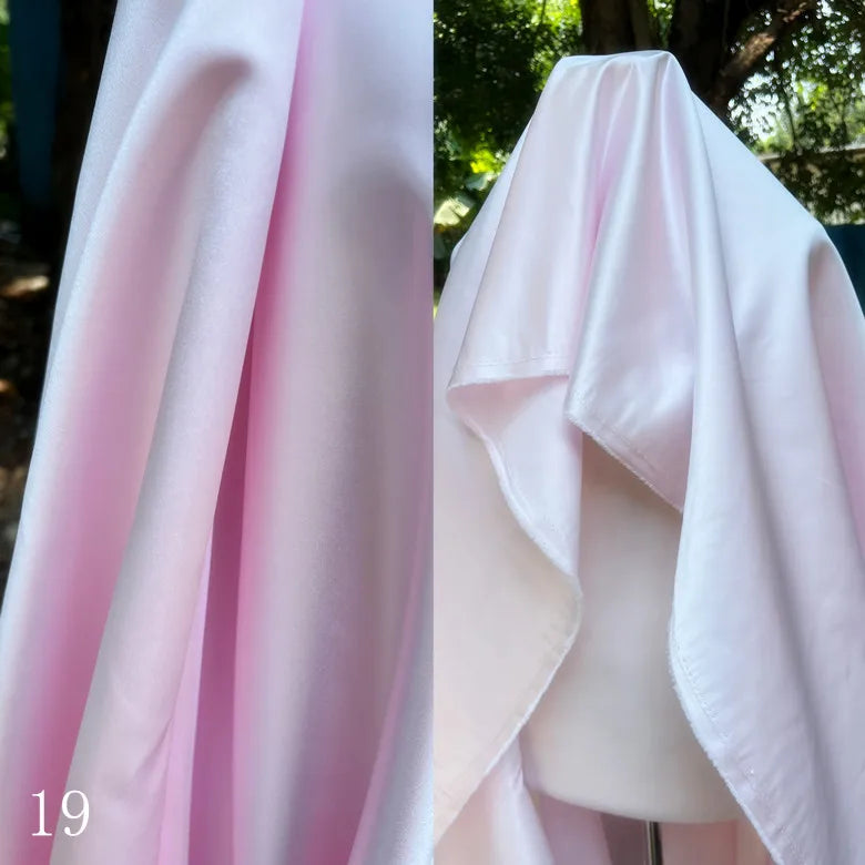 Red Glossy Satin - Luxurious for Wedding Dresses & Evening Gowns