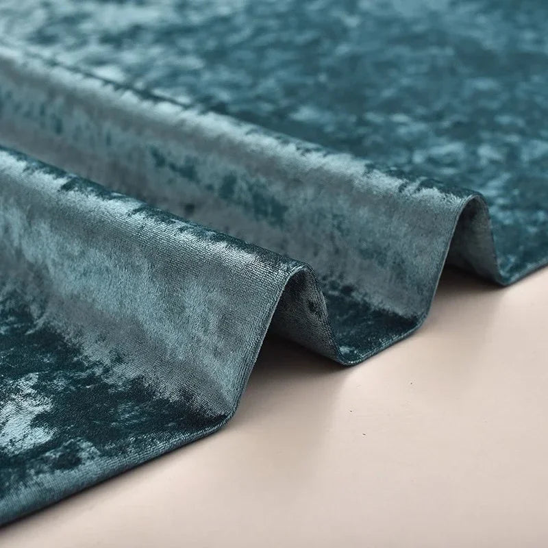 High End Thick Ice Flower Velvet Fabric - Headboard Sofa Material 150cm