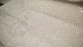 White Glitter Sequin Mesh Fabric for Bridal and Evening Gowns