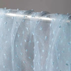 فستان زفاف من قماش الجاكار من الأورجانزا بنقاط الفقاعات، ملابس أطفال، تنورة منفوشة، ملابس أطفال، إكسسوارات يدوية، قماش مزهر