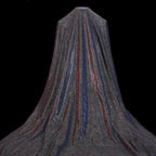 Gold Dust Mesh - Stage Skirt Lighting & Wedding Dress Curtain Fabric