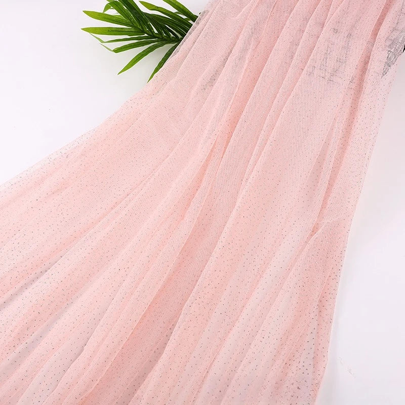 Tejido de red Yindianpin adecuado para vestidos, vestidos de novia y otras prendas, así como para proyectos de bricolaje.