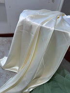 Soft Lustrous Satin Fabric - Wedding Dress Bridesmaid Material