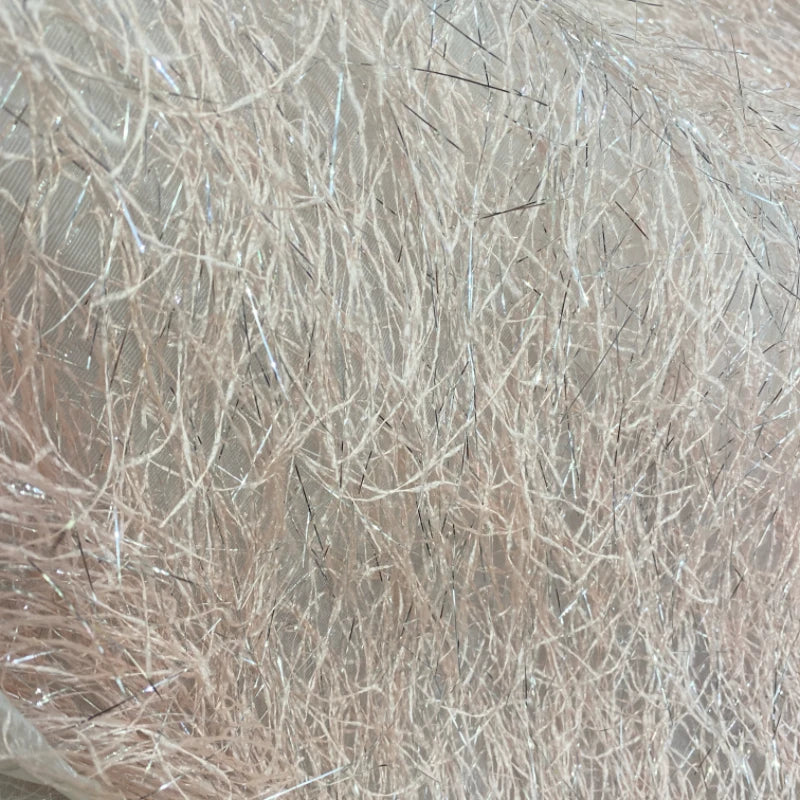 Lurex Feather Fringe Yarn - Sparkly for Performance Gowns & DIY