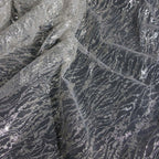 Tela de malla de polvo plateado en aerosol blanco de alta calidad para costura, decoración de bodas y bricolaje, ropa de alto rendimiento