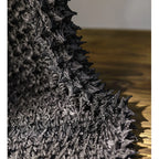 3D Thorn Texture Heavy Pleated Fabric - Avant-Garde Designer Material