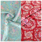 قماش جاكار بروكار أنيق - مادة بنمط تقليدي