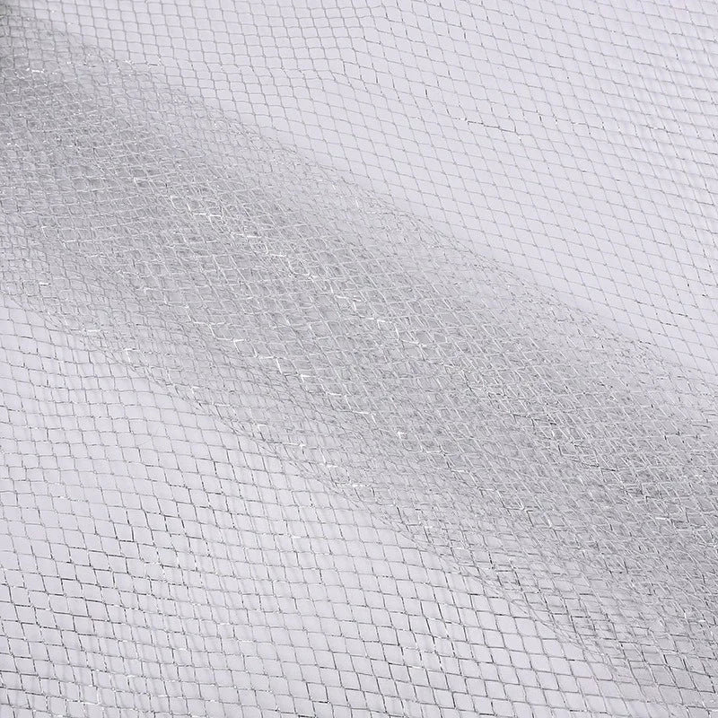 Gold And Silver Mesh,tissus Couture Sewing Fabrics Rhombus ,decorative Net Party Dress Background Children's Dress Hat Gift Box