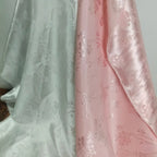 Tela cheongsam estilo chino Jacquard DIY seda satén acetato seda simulada cara de caballo falda material de ropa nuevo