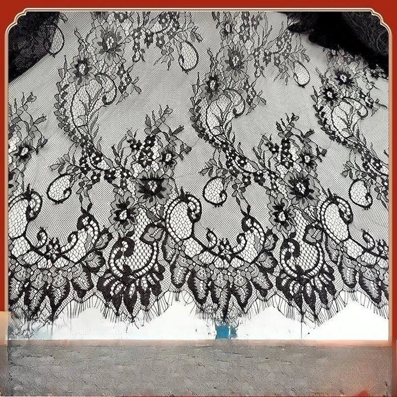 قماش دانتيل فرنسي مناسب لفساتين الزفاف والفساتين الرسمية وديكورات الطاولات وإعدادات المشهد