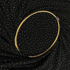 Black Glittering Elastic Fabric â€?Silver & Gold Threads with Crystal Embellishments - fabric photo 5