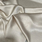 Soft and skin-friendly turtle-patterned jacquard acetate fabric suitable for wedding dresses formal gowns and handmade DIY