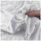 قماش مخملي ذهبي ماسي - مادة مرنة وناعمة 160 سم