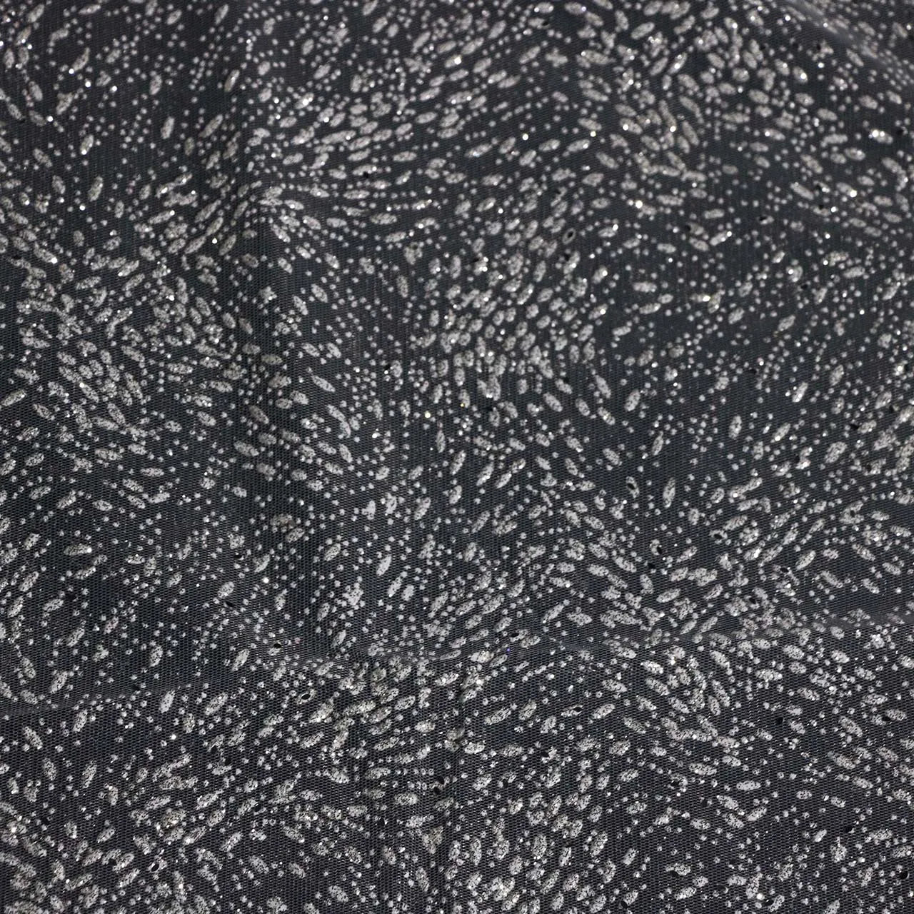 Shining sequins sparkling dots transparent mesh wedding decoration wedding dresses stage costumes fabrics and fabrics