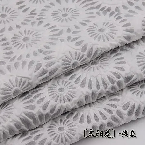 نسيج فقاعي منقوش بنقشة ماكارون، خفيف الوزن، قطن ثلاثي الأبعاد، مادة سترة مبطنة، نمط عطر صغير، نسيج معطف منتفخ