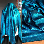 Soft Metallic Hot Stamping Fabric - Shimmer for Evening Gown & Stage Costume