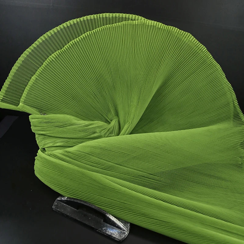 Hard mesh, large organ, hundred pleats, small pleats, fabric design, wedding decoration, space decoration, stage designer