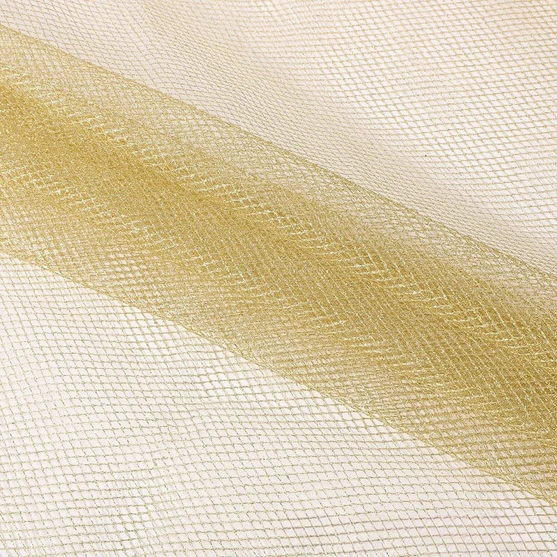 Gold And Silver Mesh,tissus Couture Sewing Fabrics Rhombus ,decorative Net Party Dress Background Children's Dress Hat Gift Box
