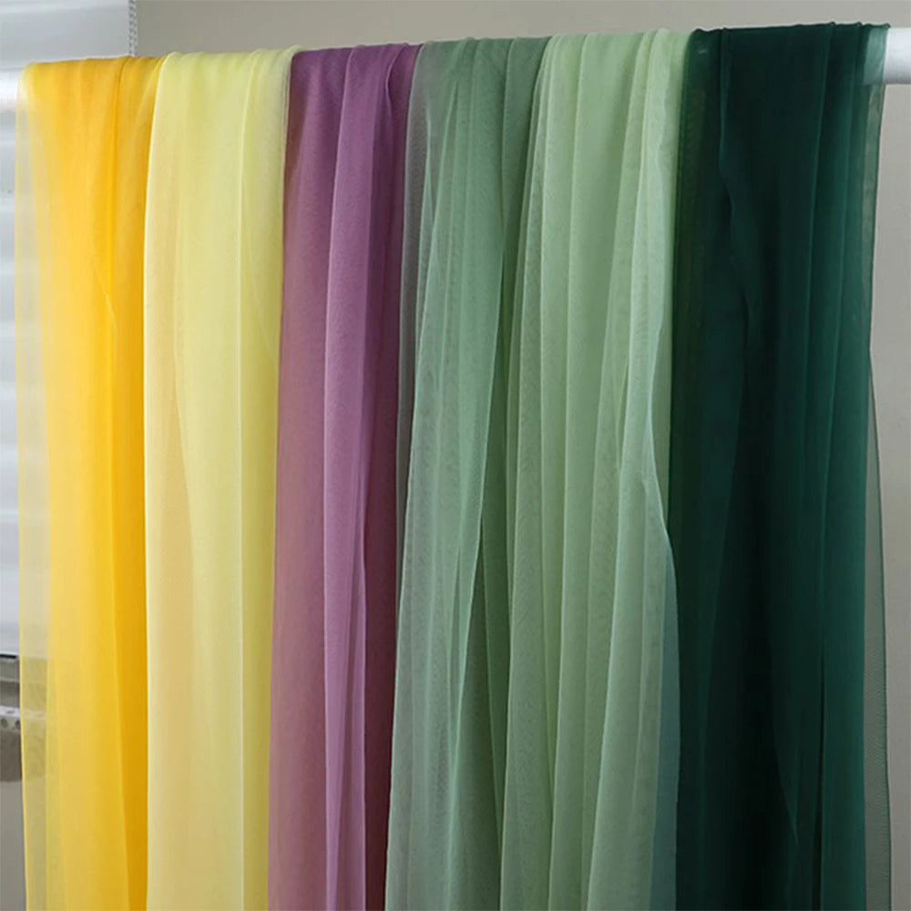 221 colors Soft Tulle Fabric - Purple Mesh for Wedding Décor & Clothing