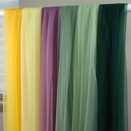 221 colors Soft Tulle Fabric - Purple Mesh for Wedding Décor & Clothing
