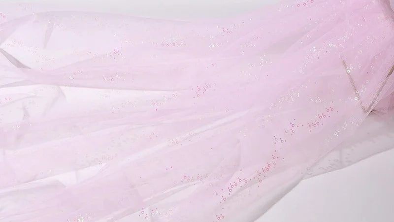 Colorful Mesh Knit Yarn - Designer for Children's Princess Dresses & DIY