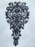 Embroidered Lace Flower Patch - Elegant for Wedding Veil & Cosplay