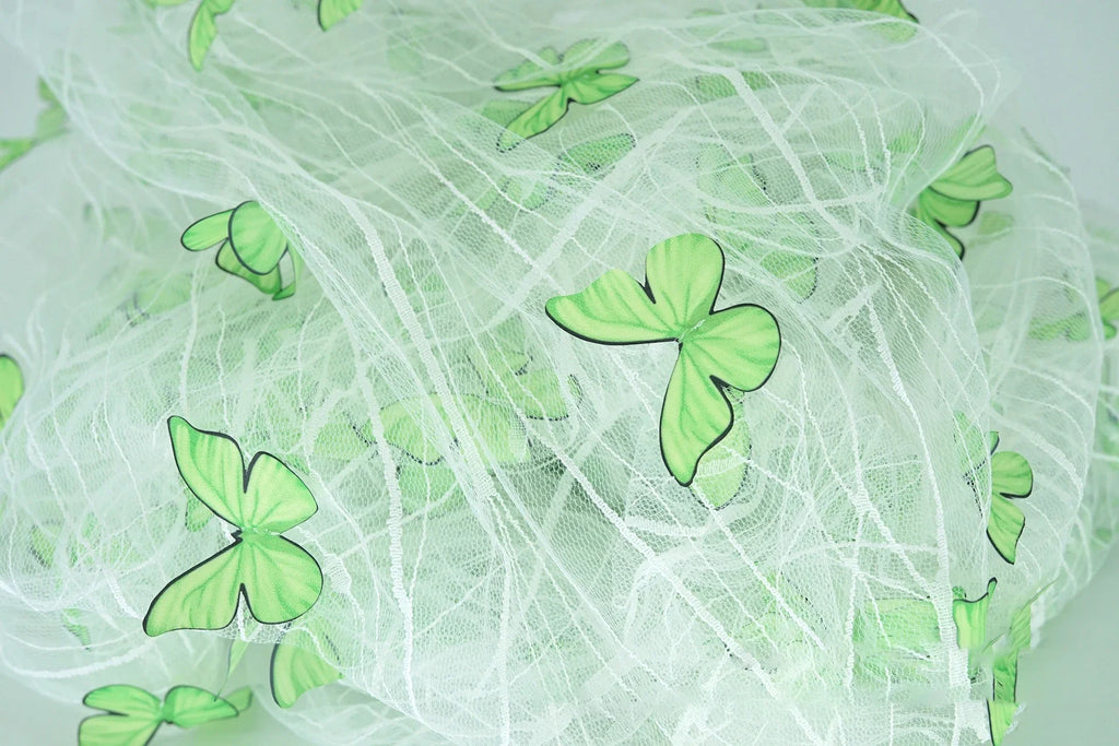 3D Butterfly Sheer Tulle - Wedding Dress & Evening Gown Handmade Decor