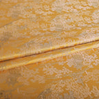 قماش جاكار فاخر بخيوط معدنية ونمط أنيق ومواد فاخرة وفساتين وتنورة وسترة وخياطة مصممة وخياطة راقية