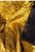 Glitter Pleated Relief Fabric - Luxurious for Evening Gown & Stage Costume