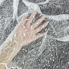 Versatile Sheer Tulle Lace Fabric For Bridal Gowns Backdrops Scarves Home Decor Soft Durable Wedding Craft Supplies Wedding Gown