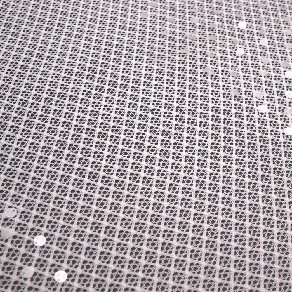 Tulle Fabric Pink Fabric Mesh Lace Designer Advanced Lace Fabric Printing Elastic Material Twill Knitting DIY Wedding Parties