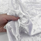 قماش مخملي ذهبي ماسي - مادة مرنة وناعمة 160 سم