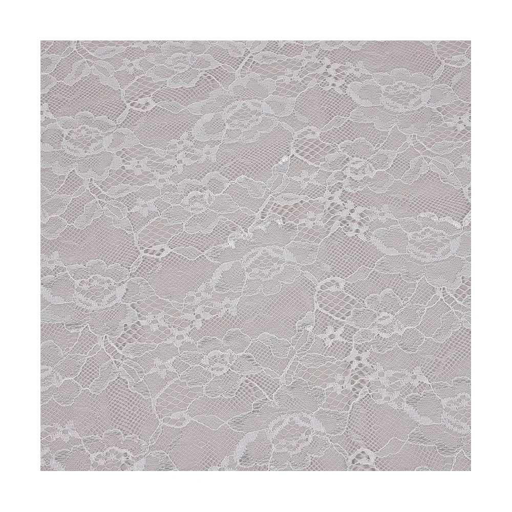 Tela de encaje jacquard con peonías para vestido de novia, cheongsam, ropa interior, velo, malla decorativa