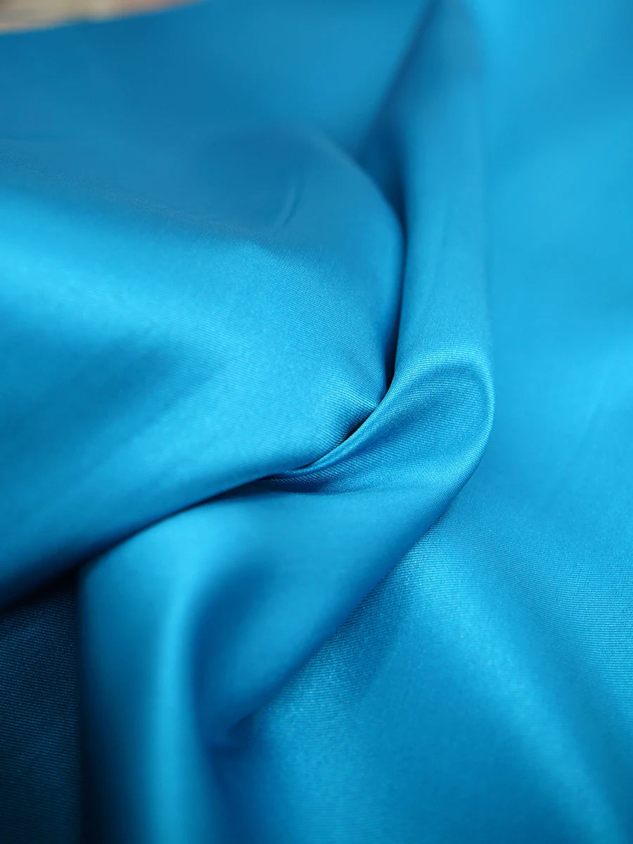 Tela de satén mikado de lujo por metro, para vestidos de novia, vestidos de noche, trajes de fiesta y proyectos de costura DIY.