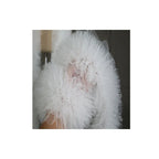 Tela de encaje blanco, accesorios de encaje, pliegues, costura plisada, falda esponjosa, decoración, ropa, tela de diseñador DIY