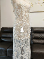 Nueva industria pesada, cuentas de uñas, cola de pez avanzada, bordado de encaje, tela, bordado de cuentas, vestido de novia, bricolaje, hecho a mano