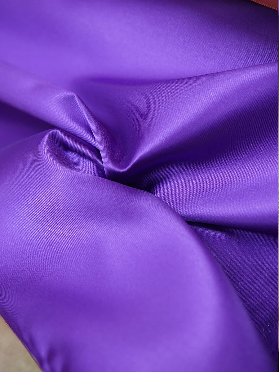 Tela de satén mikado de lujo por metro, para vestidos de novia, vestidos de noche, trajes de fiesta y proyectos de costura DIY.