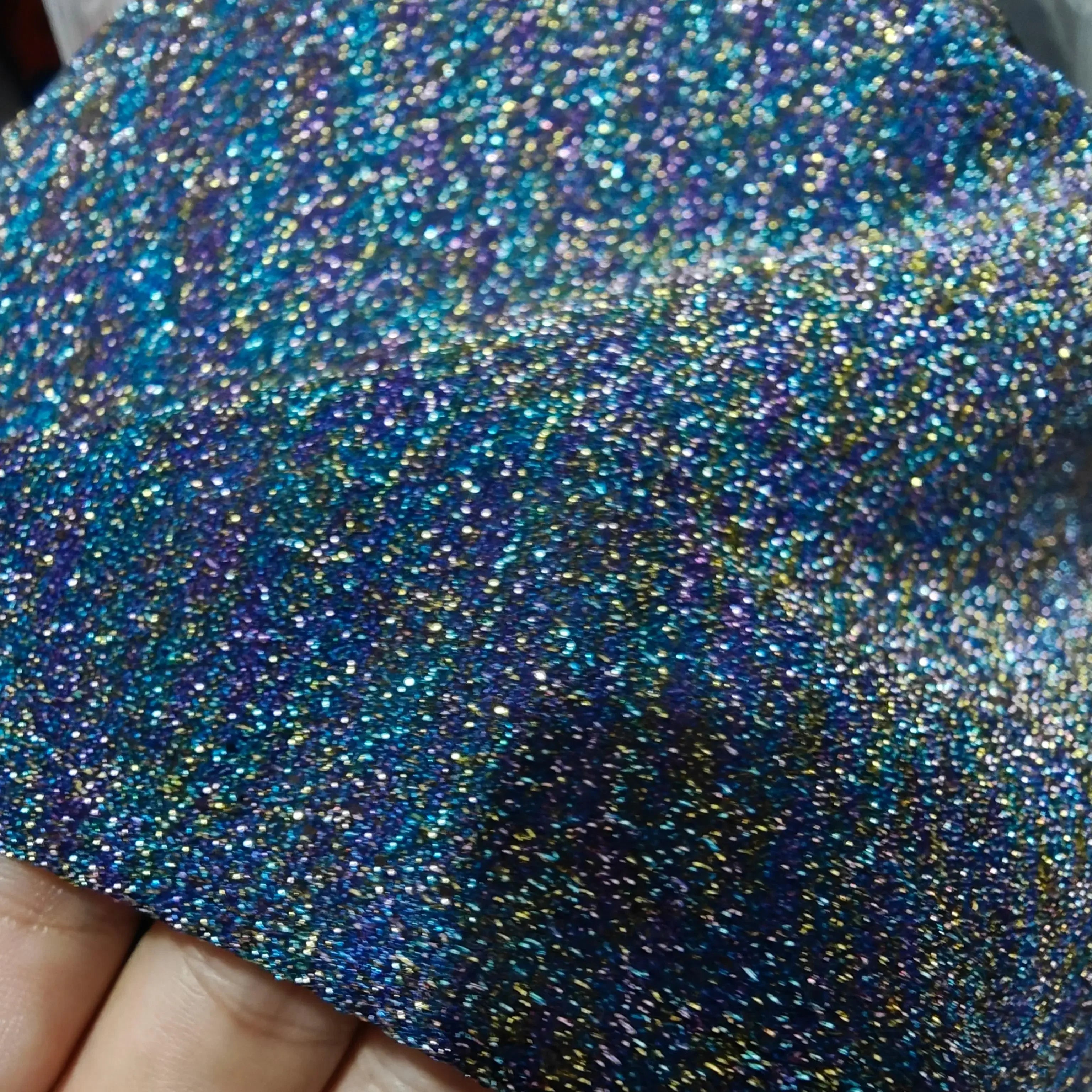 قماش شبكي حريري ذهبي فضي - مادة مرنة ناعمة ملونة 150 سم