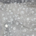 Sparkling Size Sequin Mesh Embroidery Fabric - Stage Clothing Material 130cm - fabric photo 4